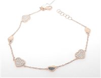Bracciale Lorenza Gioielli Donna in Oro rosa Zirconia 316905 - 316905